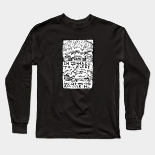 Go to Sleep Illustrated Lyrics Long Sleeve T-Shirt